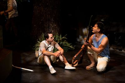 Casey J. Adler and Alexis Camins  Photo by Grettel Cortes Photography Photo