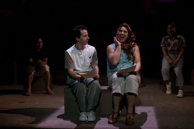 Alexis Camins, Casey J. Adler, Giselle ?G? Tongi and Angelita Esperanza  Photo by Gre Photo