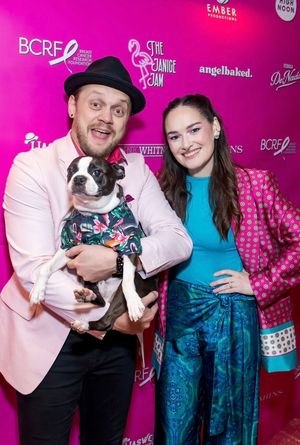 Matt DeAngelis, Christine Dwyer, and Chowdah @ BroadwayWorld Matt DeAngelis, Christine Dwyer, and Chowdah Photo