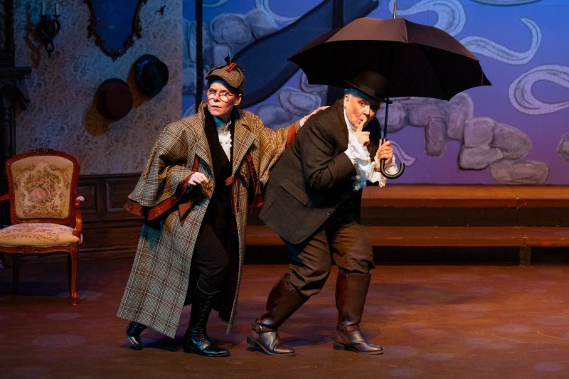 Review: Kanata Theatre's Production of BASKERVILLE: A SHERLOCK HOLMES MYSTERY Image