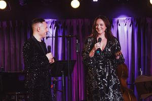 Travis Moser and Melissa Errico @ BroadwayWorld Travis Moser and Melissa Errico Photo