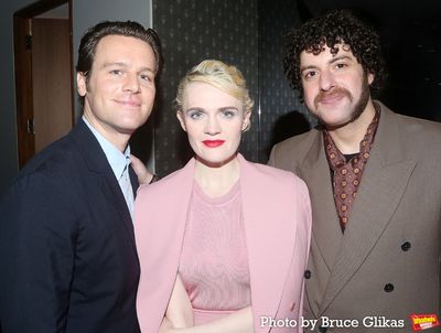 Jonathan Groff, Gayle Rankin and Eli Gelb Photo