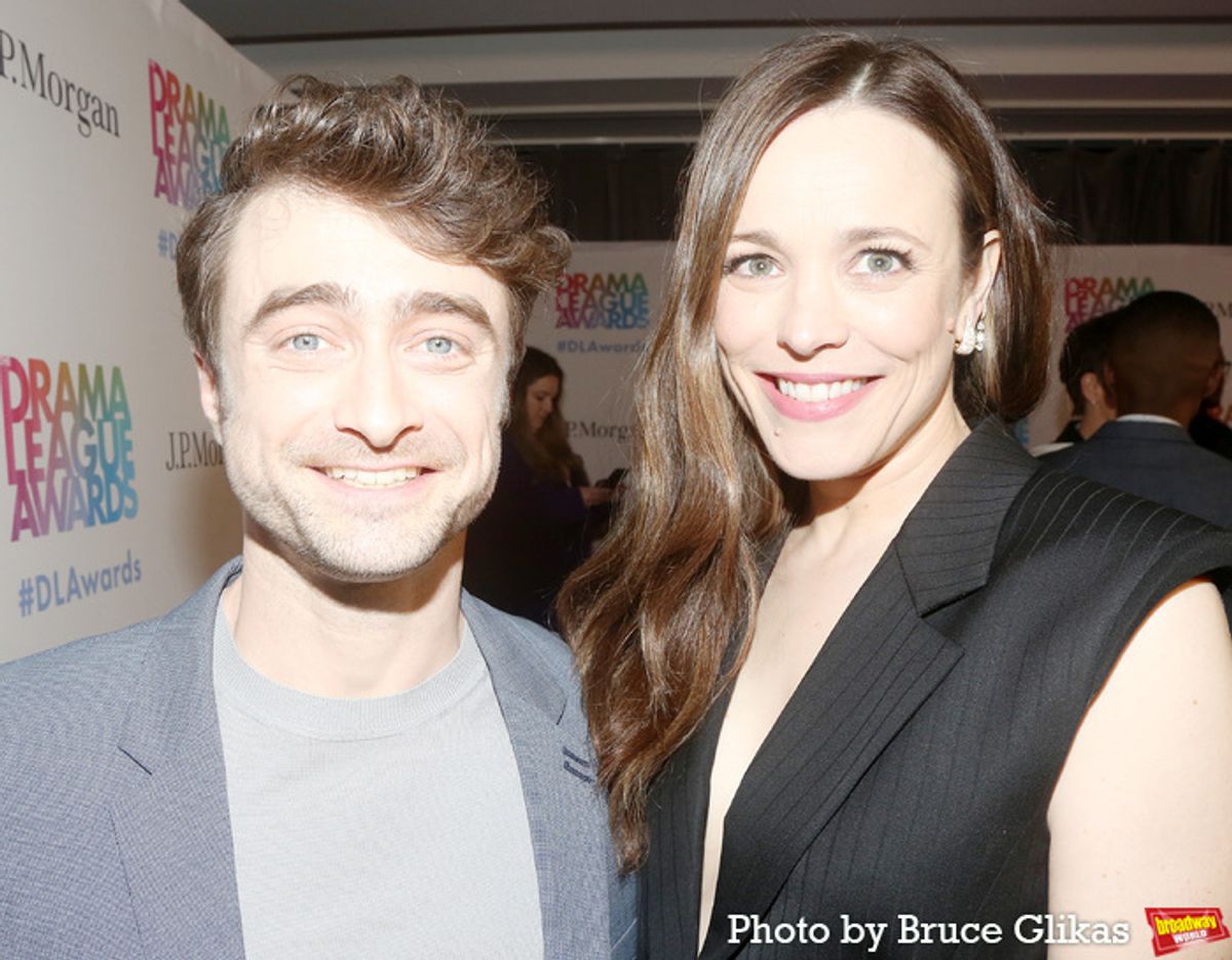 Daniel Radcliffe and Rachel McAdams at 