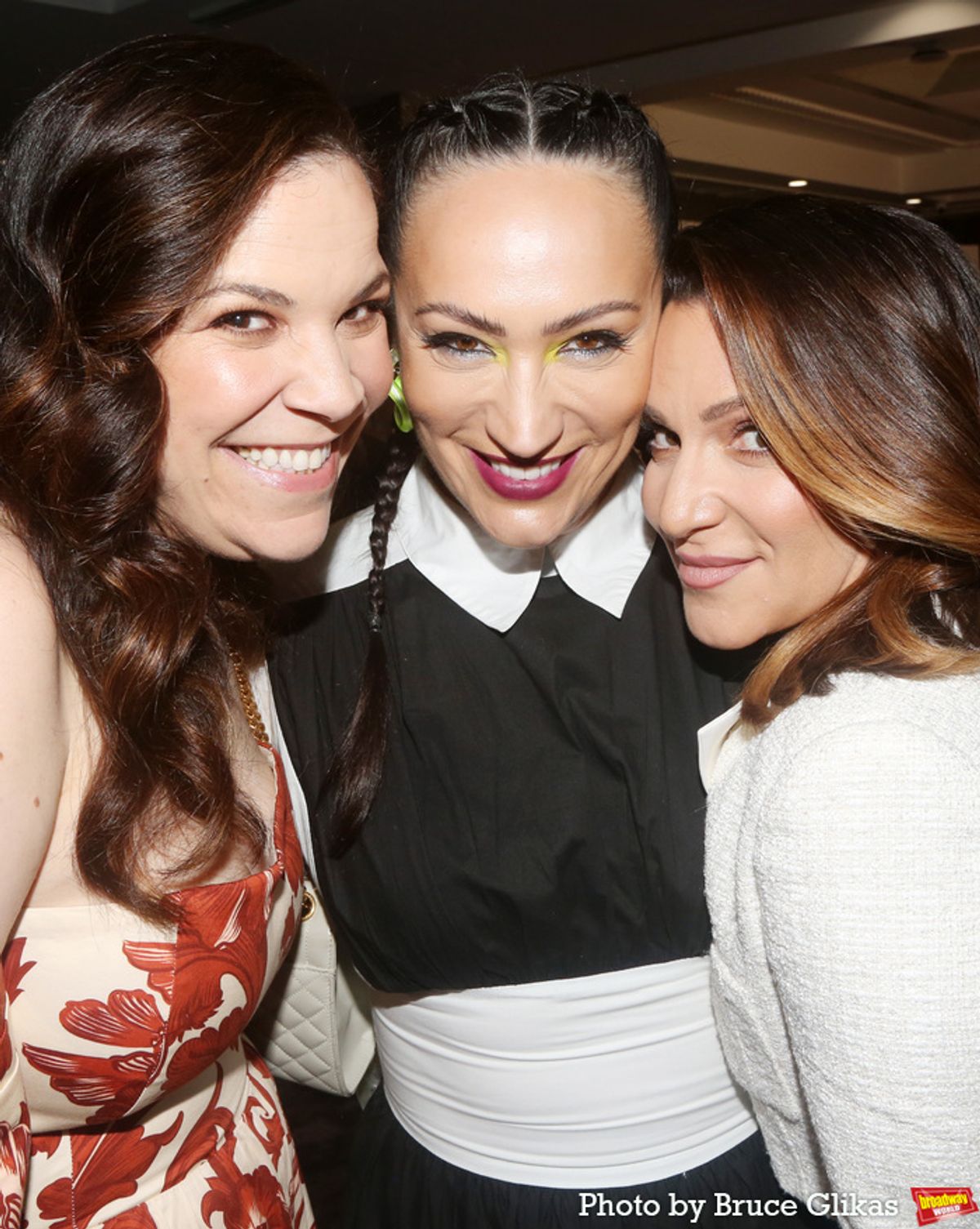 Lindsay Mendez, Eden Espinosa and Shoshana Bean at 