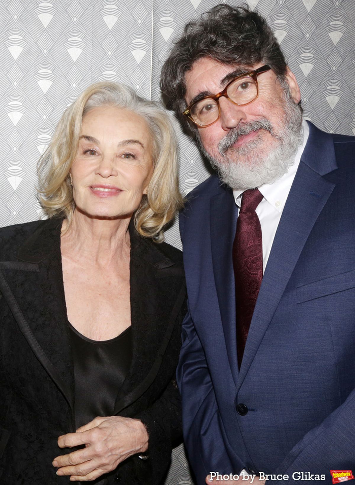 Jessica Lange and Alfred Molina at 