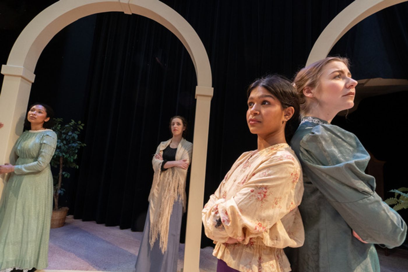 Photos: First Look At THREE SISTERS, FOUR WOMEN At Lost Nation Theater  Image