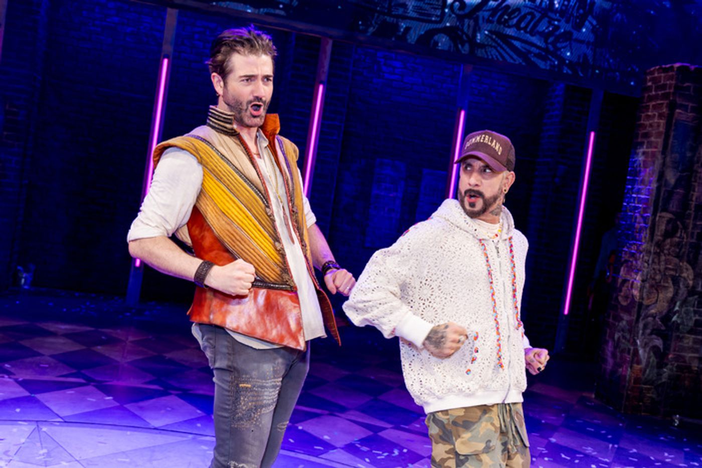 Photos/Video: & JULIET Welcomes Backstreet Boy AJ McLean for A Sing-Along  Image