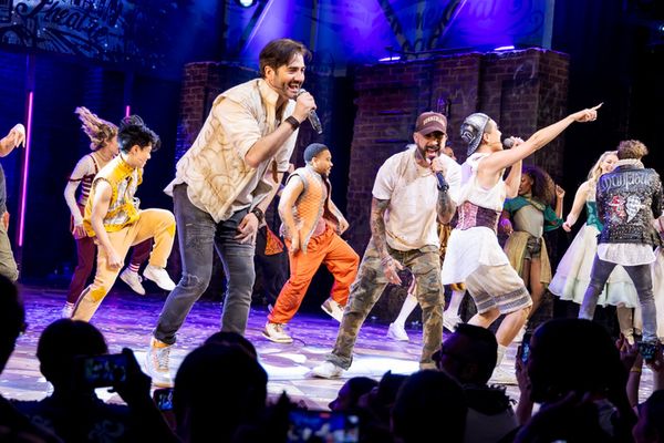 AJ McLean and the Cast of & JULIET Photo