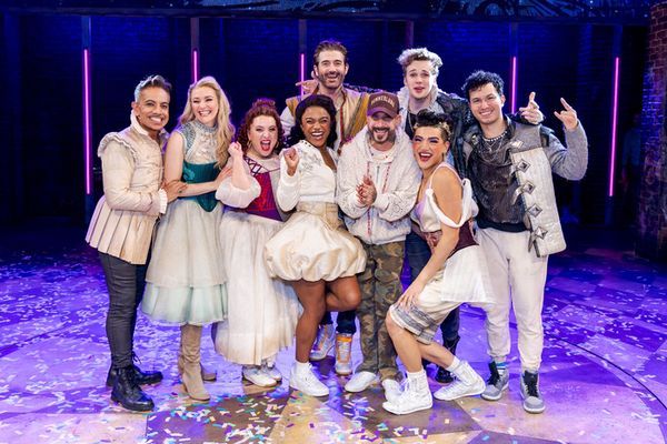 AJ McLean and the Cast of & JULIET Photo