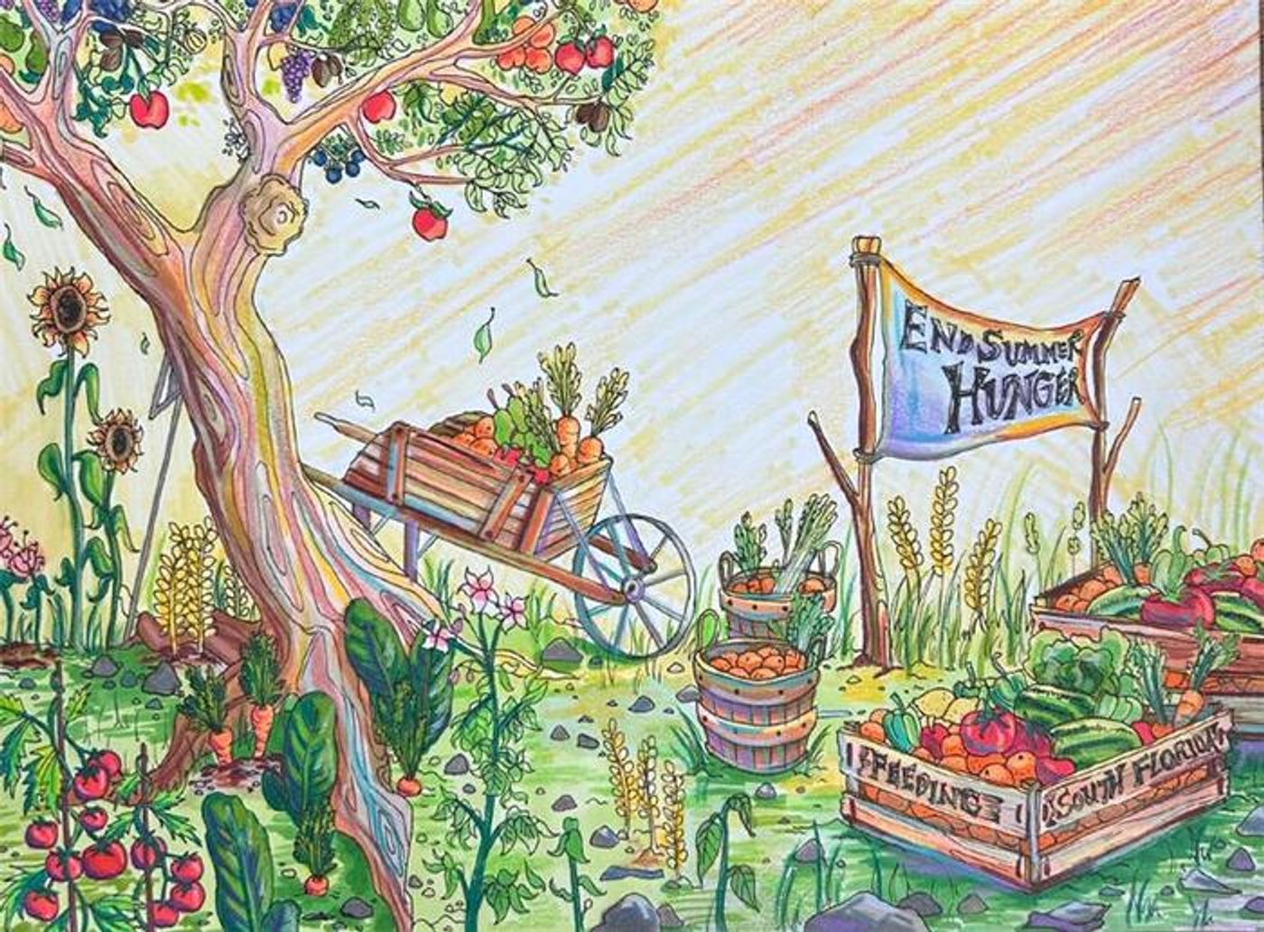 Photos: Feeding South Florida Names Winner of Fifth Annual FEED YOUR CREATIVITY Art Competition Photos: Feeding South Florida Names Winner of Fifth Annual FEED YOUR CREATIVITY Art Competition Image