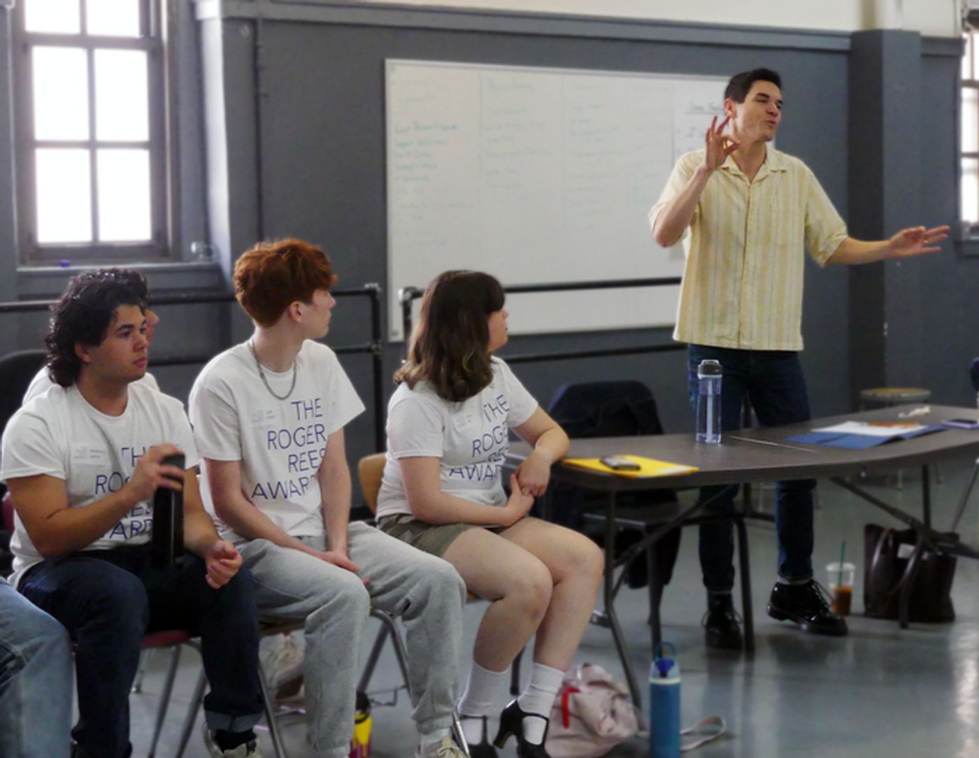 Photos: NYC Students Hit the Rehearsal Room for the Roger Rees Awards  Image