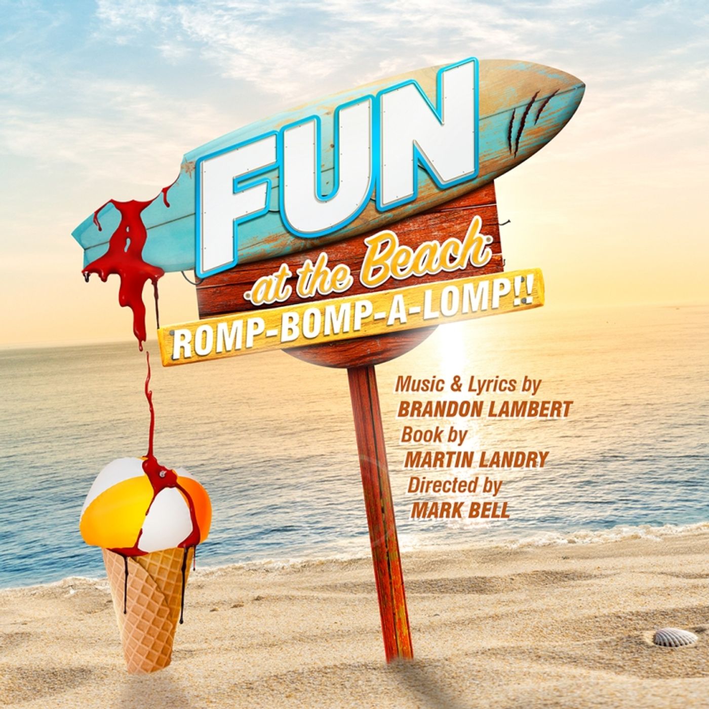 Guest Blog: Writer Martin Landry on Creativity, Work Ethic and Fish CPR in FUN AT THE BEACH ROMP-BOMP-A-LOMP  Image