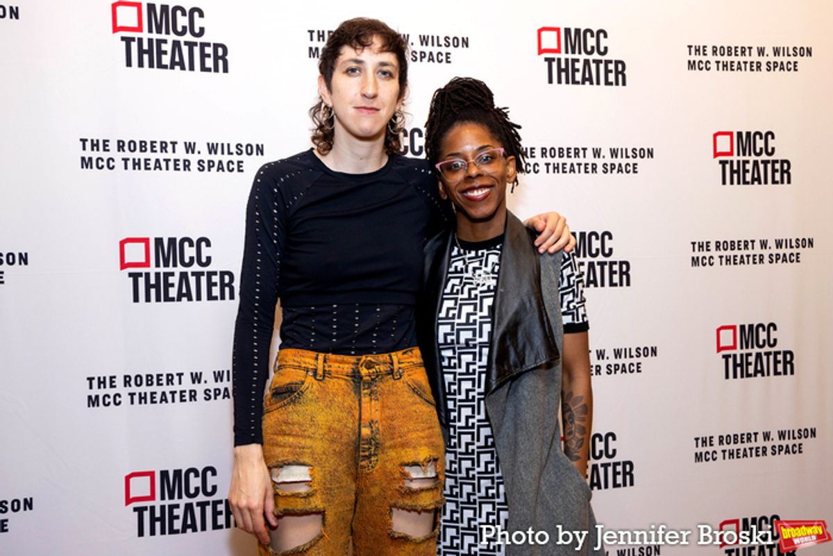 Jo Lampert, Tiffany Rea-Fisher at 