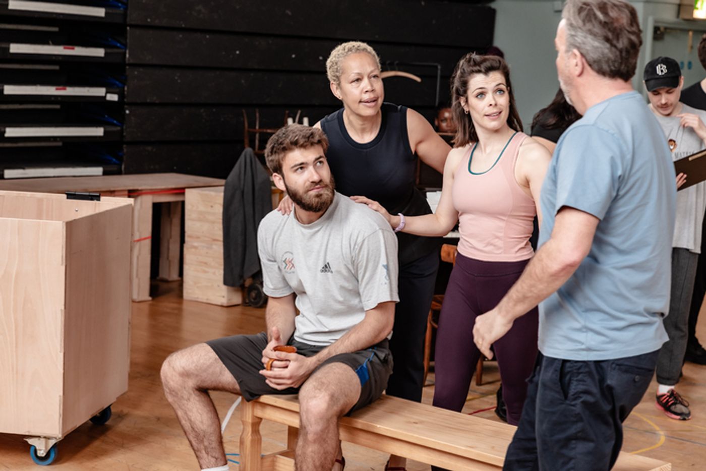 Photos: Stephanie J. Block and More in Rehearsal For KISS ME, KATE at the Barbican Centre  Image