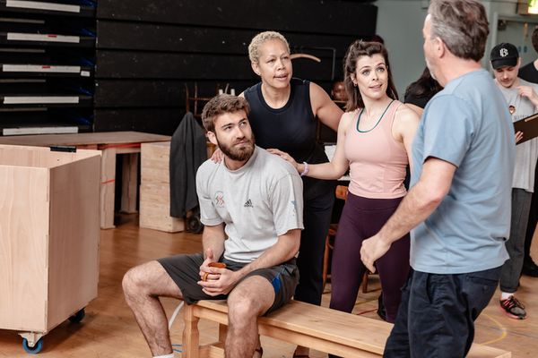 Lucas Koch, Josie Benson, Anna McGarahan Photo