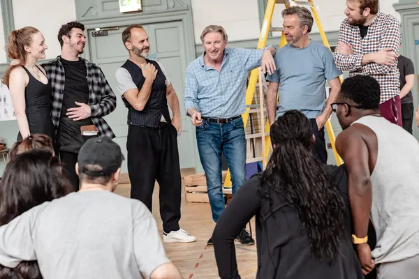 Nell Martin, Jack Butterworth, Gary Milner, Adrian Dunbar, John Stacey, Alex Hume, an Photo