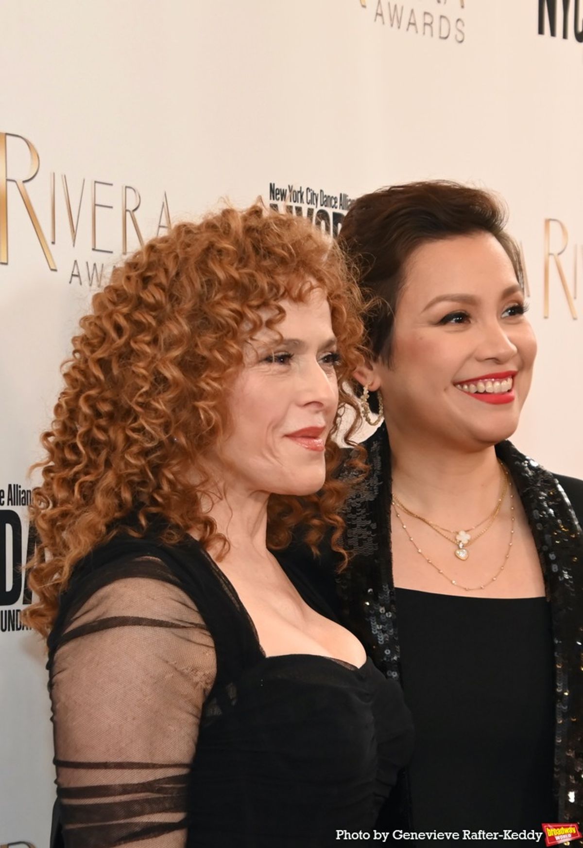 Bernadette Peters and Lea Salonga at 