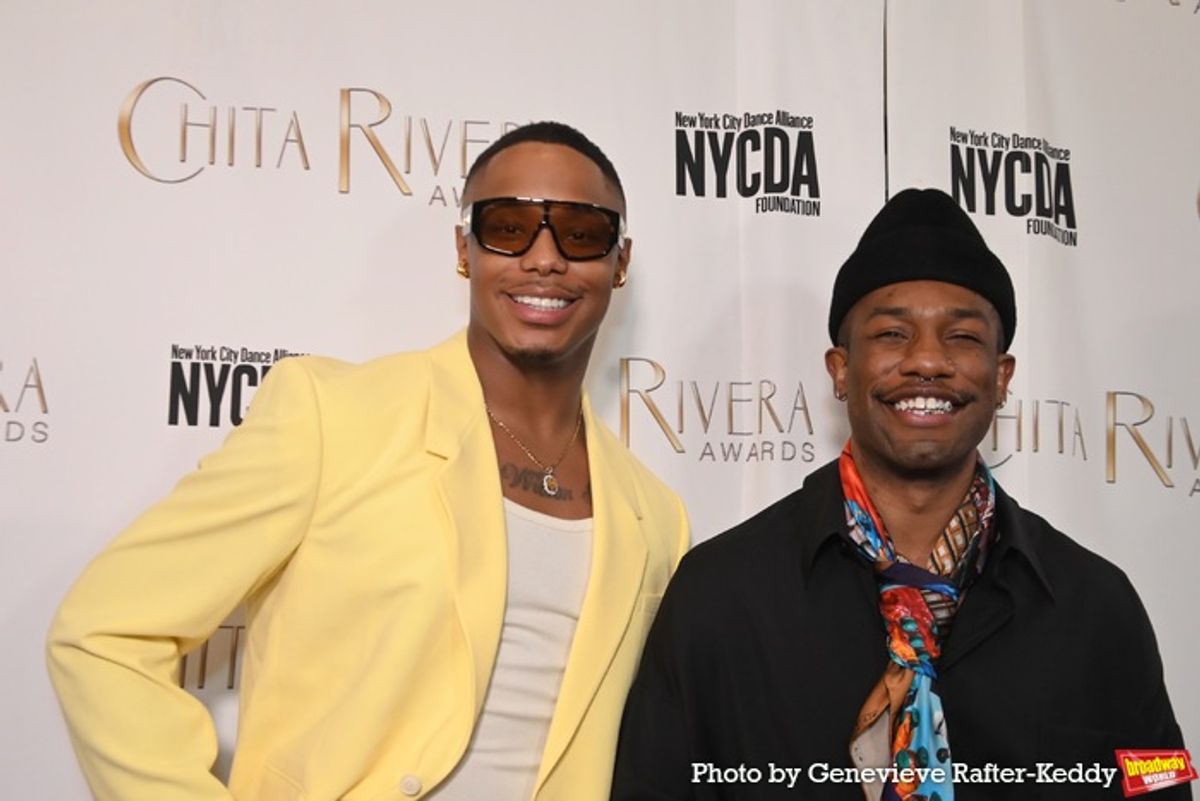 Avery Wilson and Phillip Johnson at 