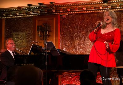 Linda Eder and Billy Stritch. Photo credit: Conor Weiss. Photo
