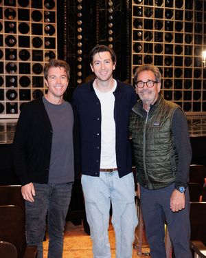 Jonathan A. Abrams, Nicholas Braun, Huey Lewis @ BroadwayWorld Jonathan A. Abrams, Nicholas Braun, Huey Lewis Photo