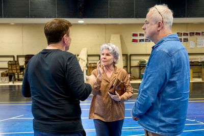 Bill Dreamer, Imelda Staunton, Dominic Cooke Photo