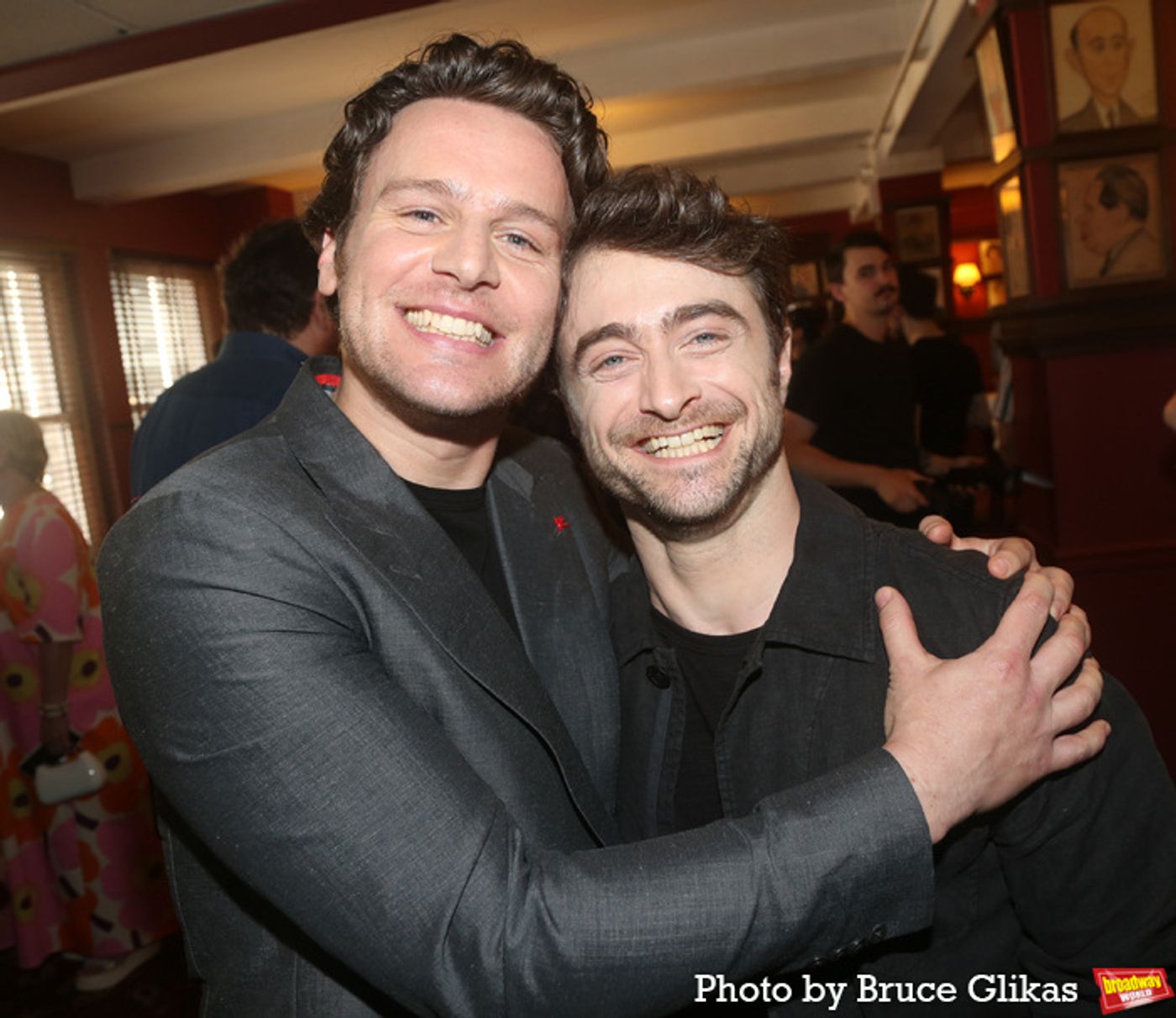 Photos: Jonathan Groff and Friends Celebrate New Sardi's Caricature  Image