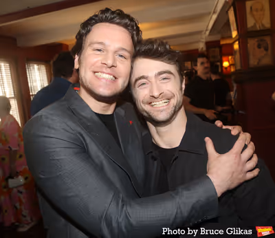 Jonathan Groff and Daniel Radcliffe  Photo
