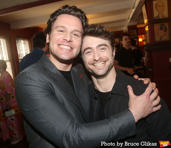 Jonathan Groff and Daniel Radcliffe  Photo