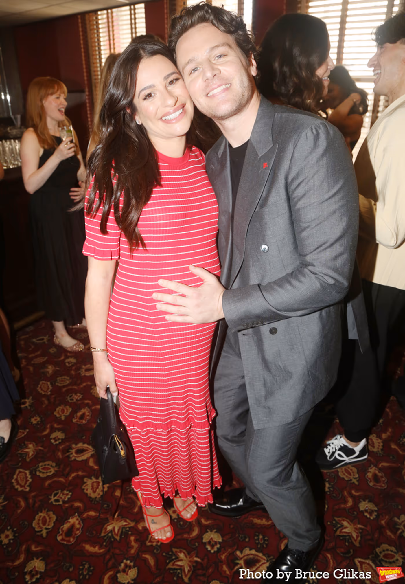 Photos: Jonathan Groff and Friends Celebrate New Sardi's Caricature  Image