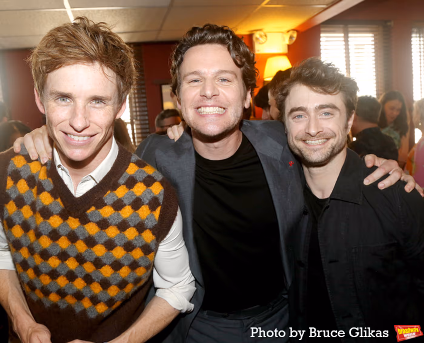 Photos: Jonathan Groff and Friends Celebrate New Sardi's Caricature  Image