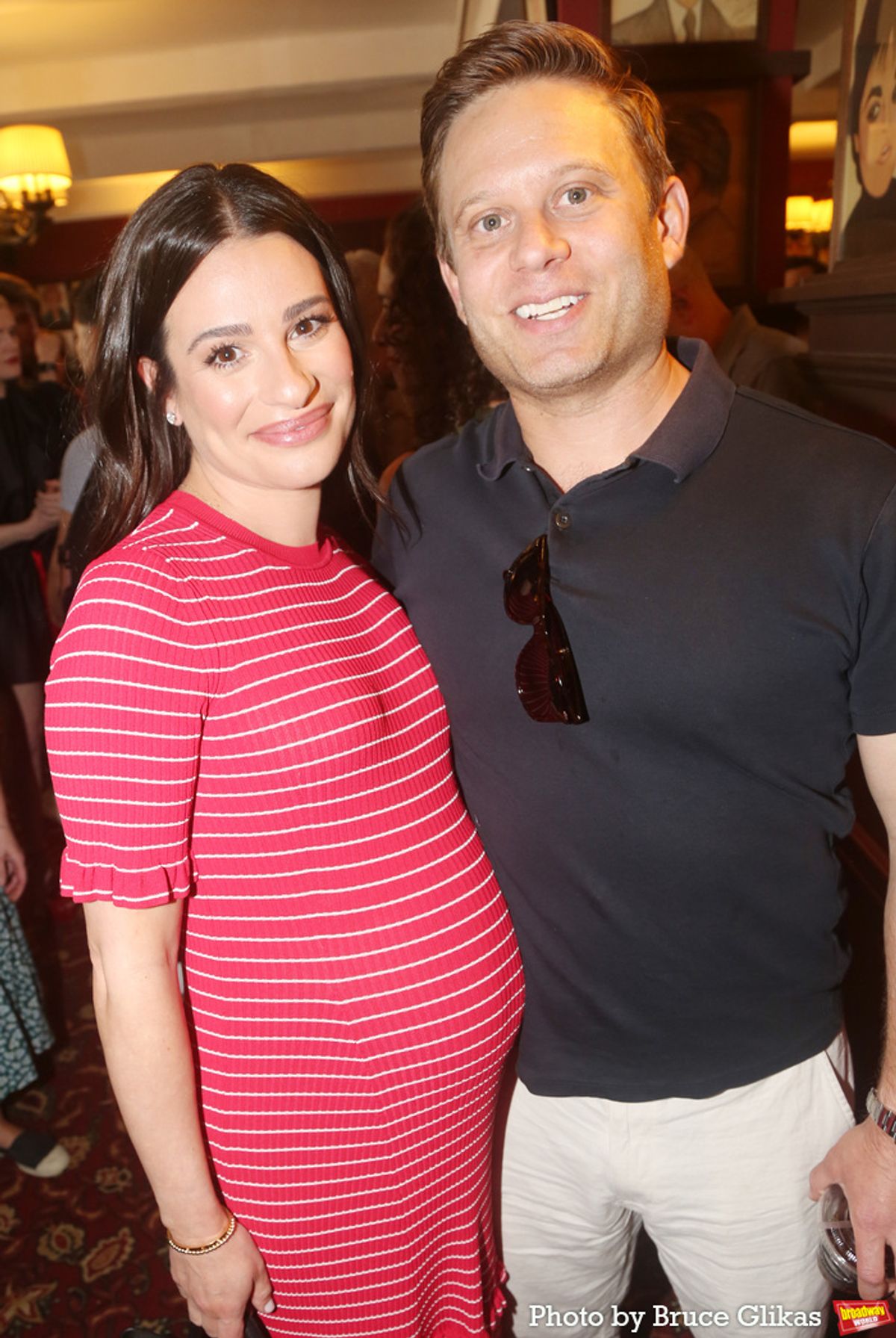 Lea Michele and Zandy Reich  at 