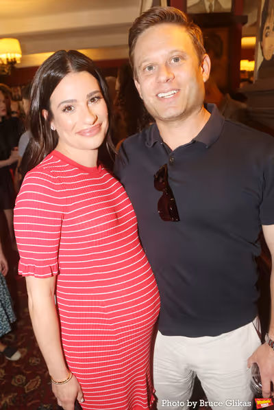 Lea Michele and Zandy Reich  Photo