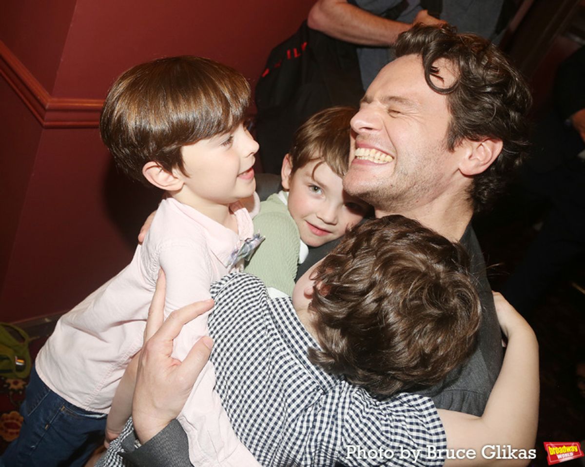 Brady Wagner, Rocco Van Auken, Jonathan Groff and Max Rackenberg at 