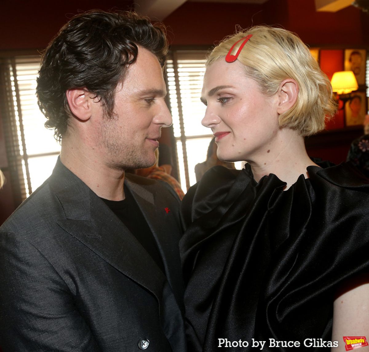 Jonathan Groff and Gayle Rankin  at 