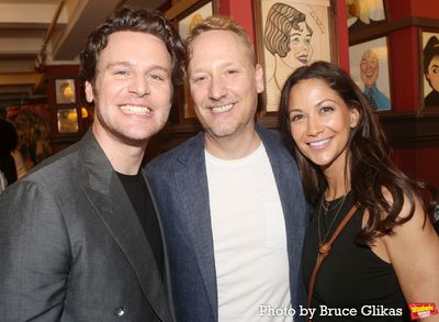 Jonathan Groff, Justin Gamble and Katie McCarty  Photo