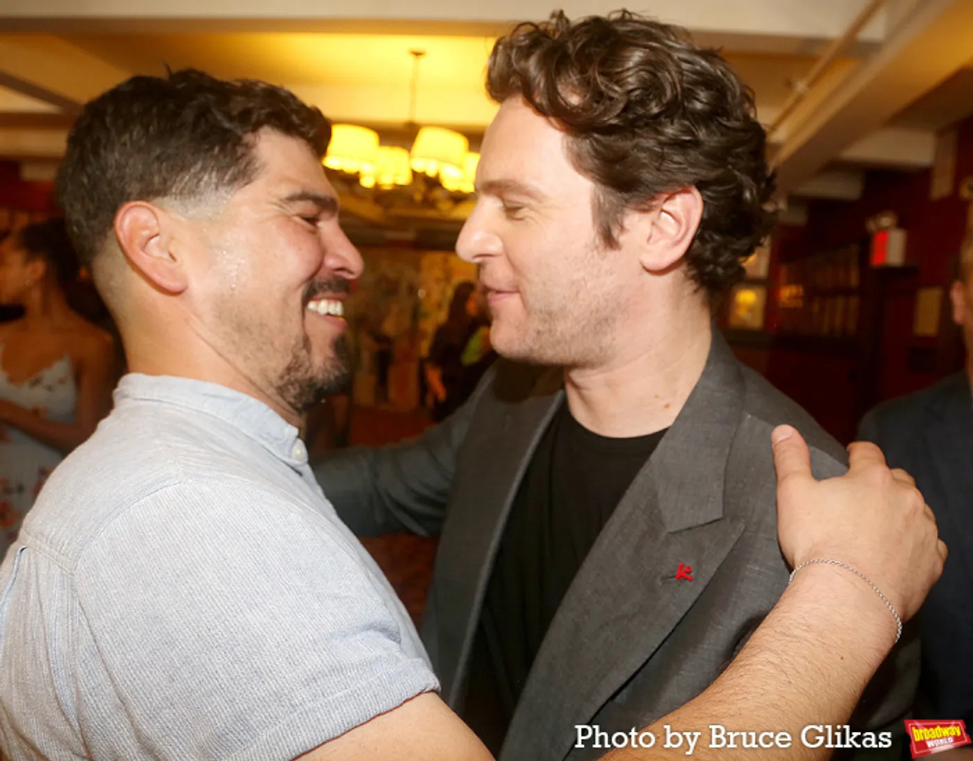 Photos: Jonathan Groff and Friends Celebrate New Sardi's Caricature  Image