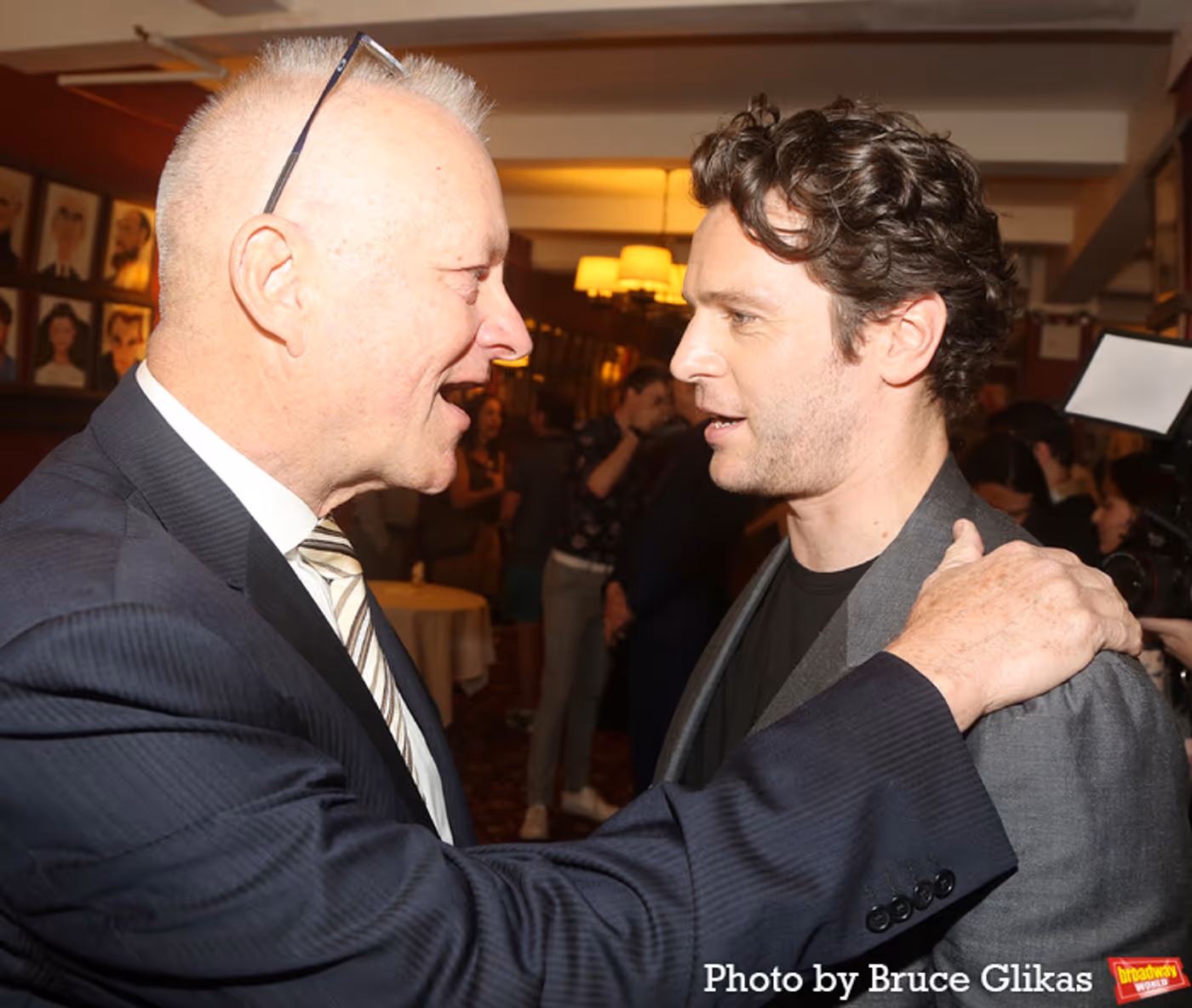 Photos: Jonathan Groff and Friends Celebrate New Sardi's Caricature  Image