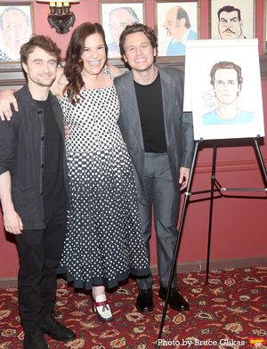 Daniel Radcliffe, Lindsay Mendez and Jonathan Groff  Photo