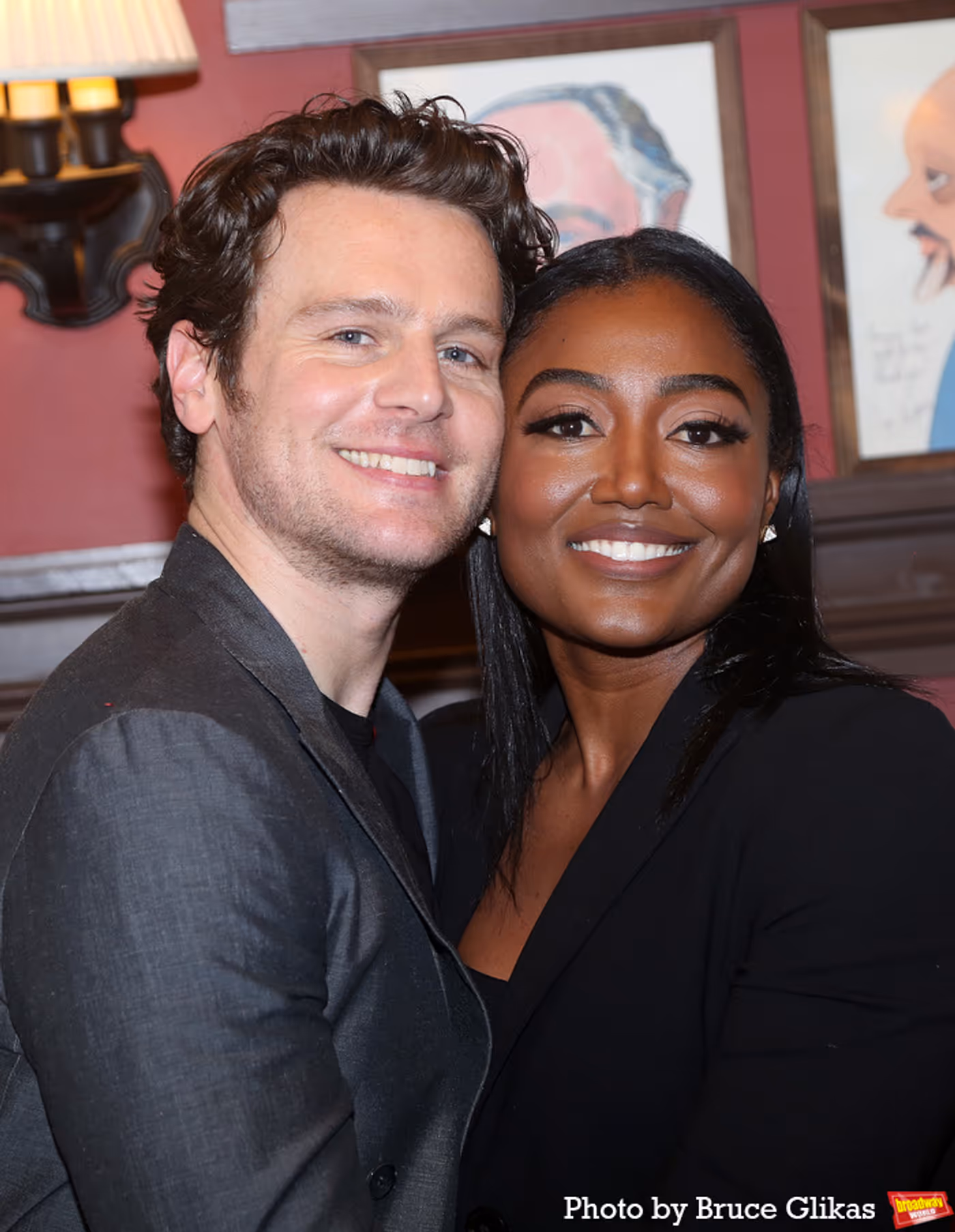 Photos: Jonathan Groff and Friends Celebrate New Sardi's Caricature  Image