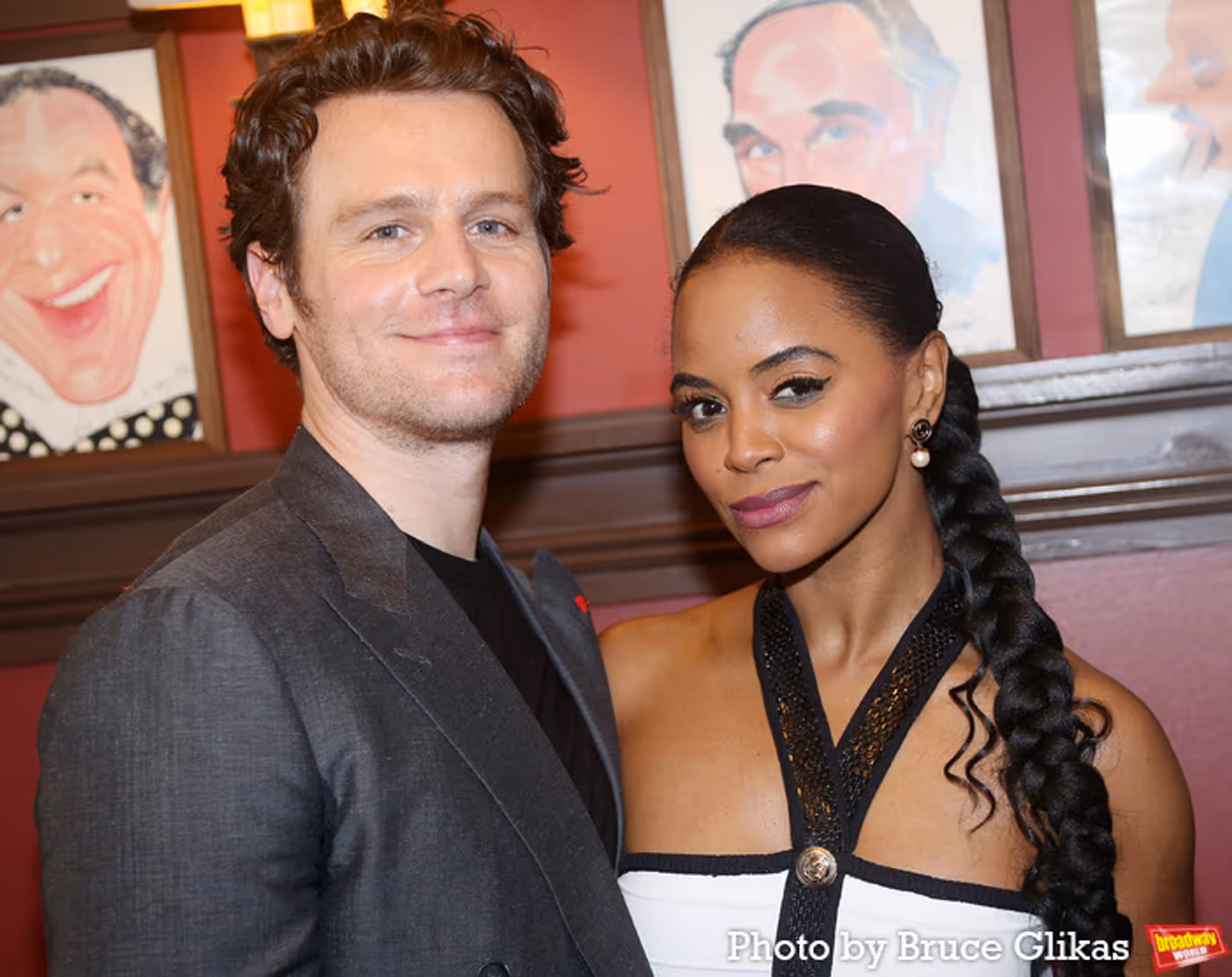 Photos: Jonathan Groff and Friends Celebrate New Sardi's Caricature  Image