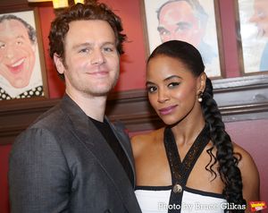 Jonathan Groff and Krystal Joy Brown @ BroadwayWorld Jonathan Groff and Krystal Joy Brown Photo
