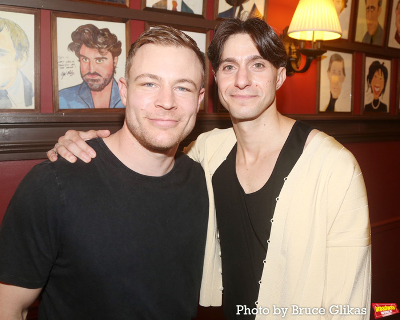 Photos: Jonathan Groff and Friends Celebrate New Sardi's Caricature  Image