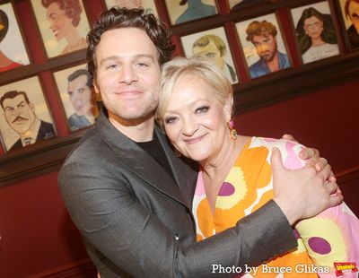 Jonathan Groff and Maria Friedman  Photo