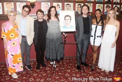 Maria Friedman, Reg Rogers, Daniel Radcliffe, Lindsay Mendez, Jonathan Groff, Krystal Photo