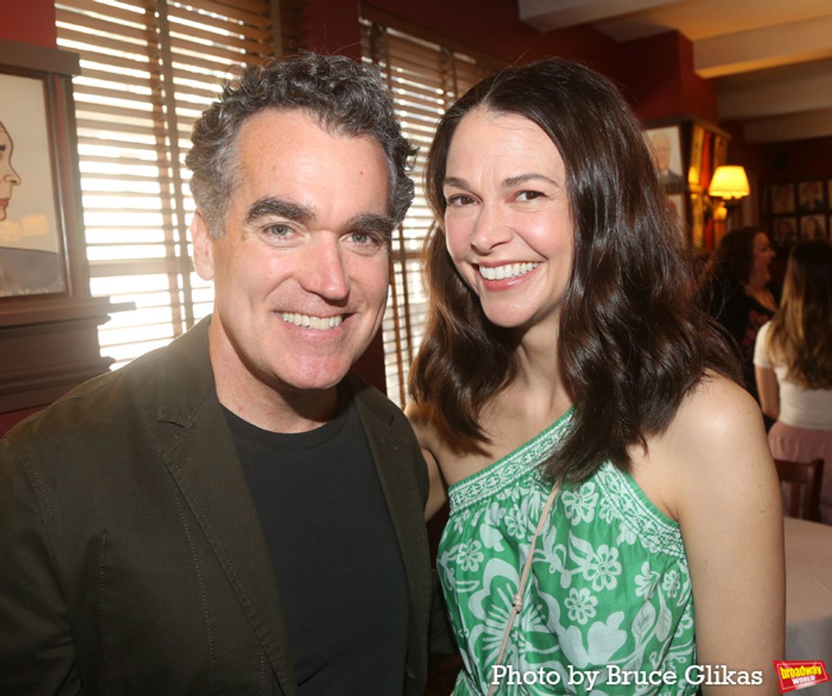 Brian d'Arcy James and Sutton Foster  at 