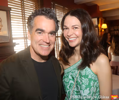 Brian d'Arcy James and Sutton Foster  Photo