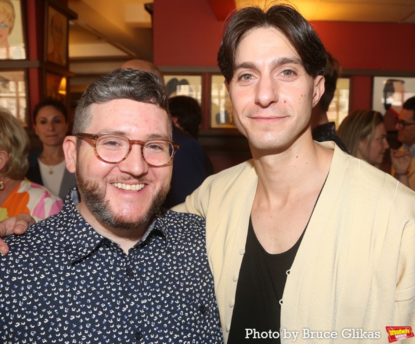 Photos: Jonathan Groff and Friends Celebrate New Sardi's Caricature  Image