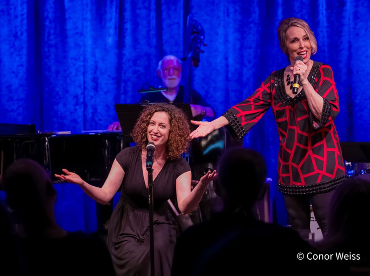 Susie Mosher and Barrie Kreinik. Photo credit: Conor Weiss at 