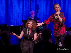 Susie Mosher and Barrie Kreinik. Photo credit: Conor Weiss @ BroadwayWorld Susie Mosher and Barrie Kreinik. Photo credit: Conor Weiss Photo