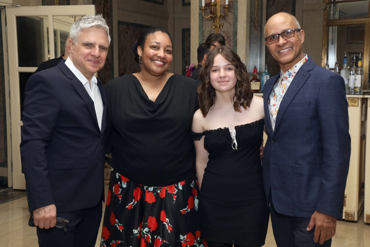 Neil Pepe, Natalie Venetia Belcon, Juliette Pepe, Julio Monge at 